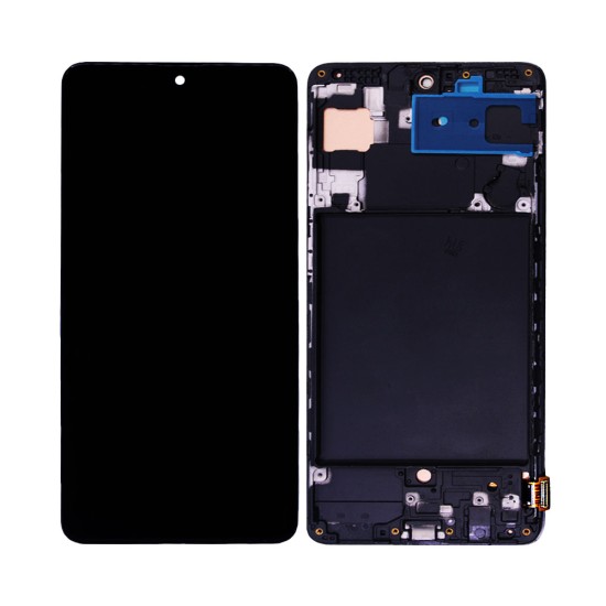 Touch+Display+Frame Samsung Galaxy A71/A715 Black Touch+Display+Frame Samsung Galaxy A71/A715 Black